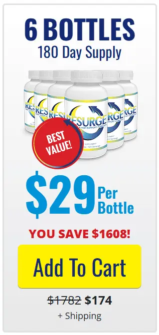 Buy Resurge 6 Bottle
